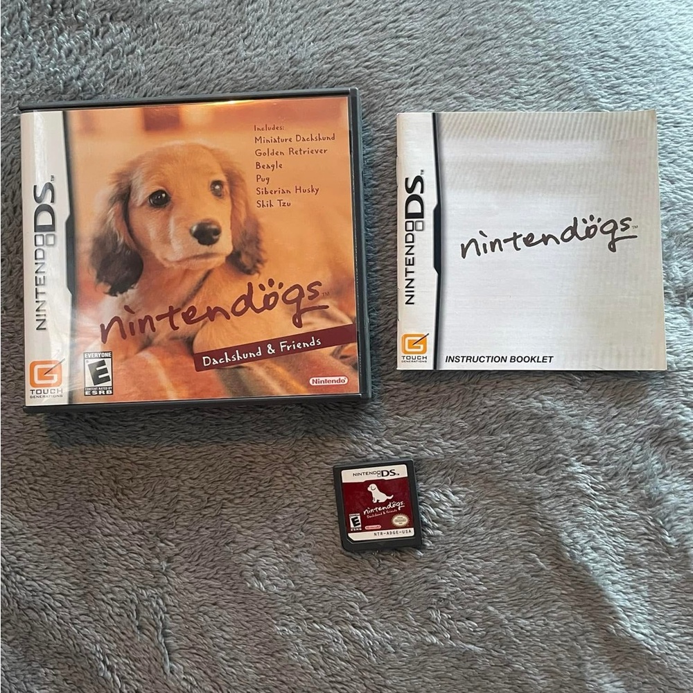 Nintendo DS Nintendogs Dachshund & Friends Game
